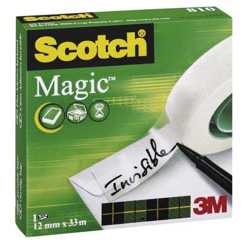 53050 3M 810-1233 Tape Scotch Magic 810 12 x 33 mm 